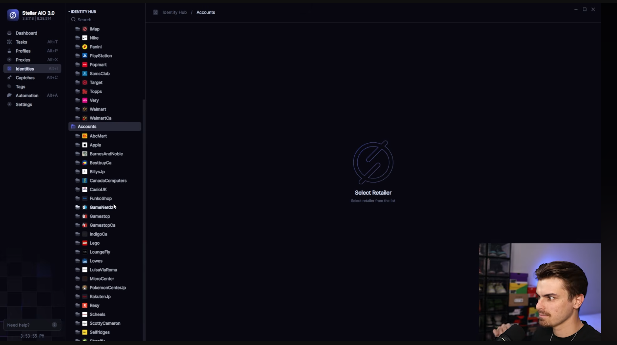 Tasks interface showing active tasks, groups, and the powerful creation modal